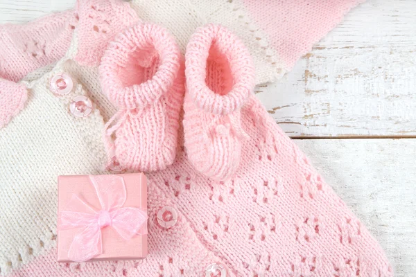Decoraties voor pasgeboren meisje — Stockfoto
