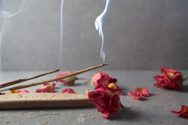 Incense stick. Aromatherapy