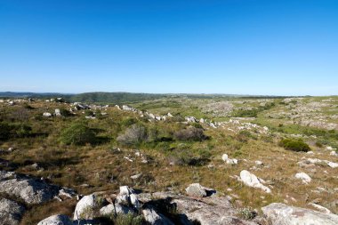 Doğu Uruguay 'da yürüyüş ve yürüyüş için güzel sıradağlar.