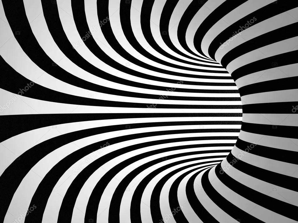 Black and white stripes abstract background