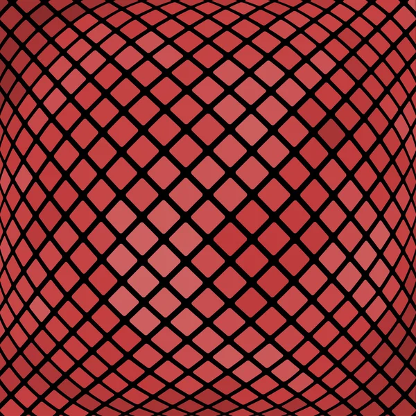 Kırmızı dalgalı soyut mozaik arka plan