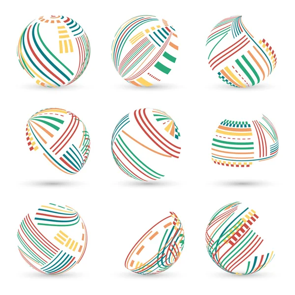 Soyut vektör küreler kümesi