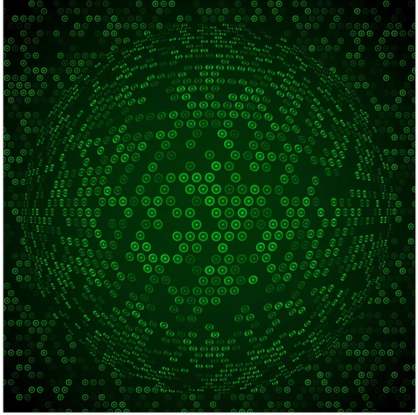 Parlak yeşil mozaik arka plan
