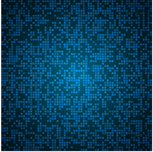 Fondo de mosaico azul brillante — Vector de stock