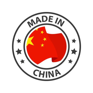 Çin ikonundan yapılmış. Ülke bayrağıyla damgalanmış.