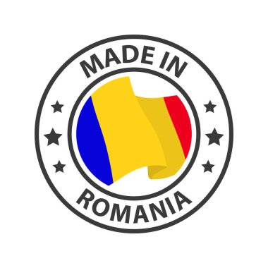 Romanya ikonundan yapılmış. Ülke bayrağıyla damgalanmış.