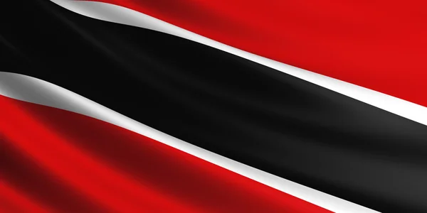 Vlag van Trinidad en tobago. — Stockfoto