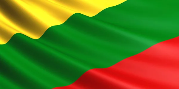 Lithuania flag. — Stock Photo, Image