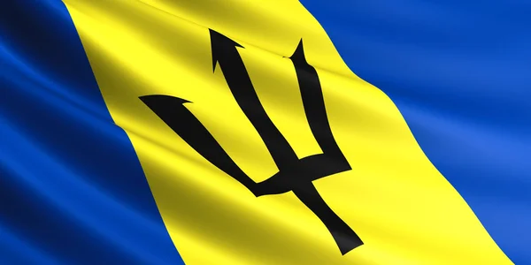 Barbados flag. — Stock Photo, Image