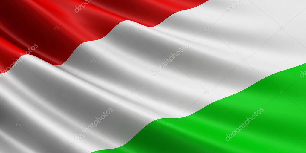 Hungary flag.