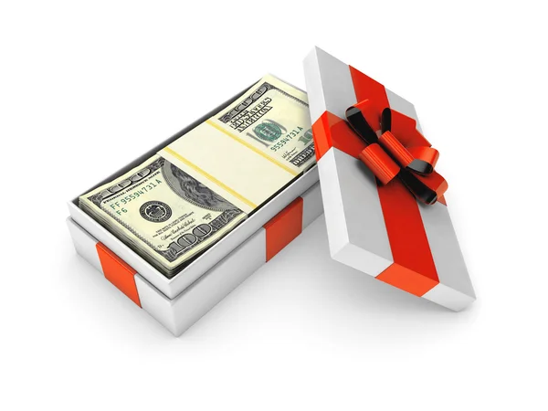 Money as a gift. — Stock Photo, Image