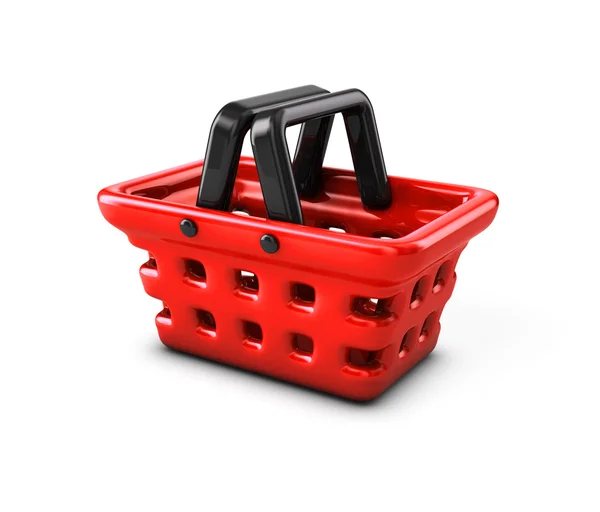 Basket supermarket — Stock Photo, Image