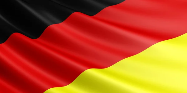 Alemania bandera . — Foto de Stock