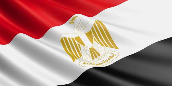 埃及国旗. — 图库照片