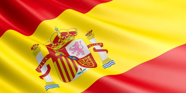 Bandera de España . — Foto de Stock