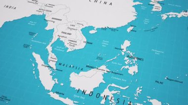 Güneydoğu Asya Bölgesi Animasyon Haritası, Coğrafya Arkaplanı