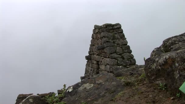 Machu Picchu, la ciudad perdida en Perú — Vídeo de stock