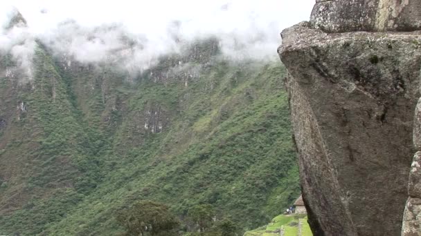 Мачу-Пікчу, загублене місто в Перу — стокове відео