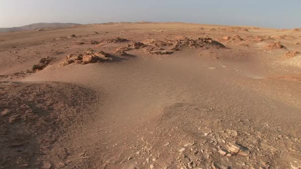 Desierto en Perú, Paracas — Vídeos de Stock