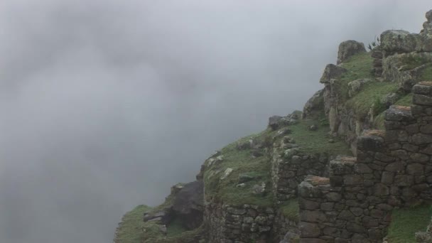 Machu Picchu,  the lost city in Peru — Stock Video