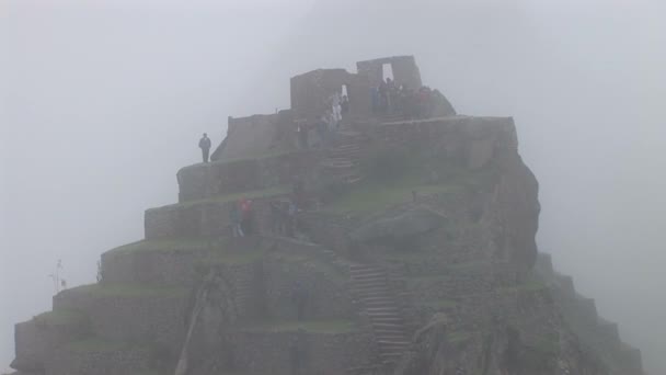 Мачу-Пикчу, потерянный город в Перу — стоковое видео