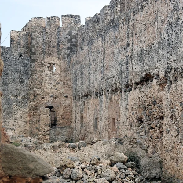 Fortaleza de Frangokastello Veneziano. Creta . — Fotografia de Stock