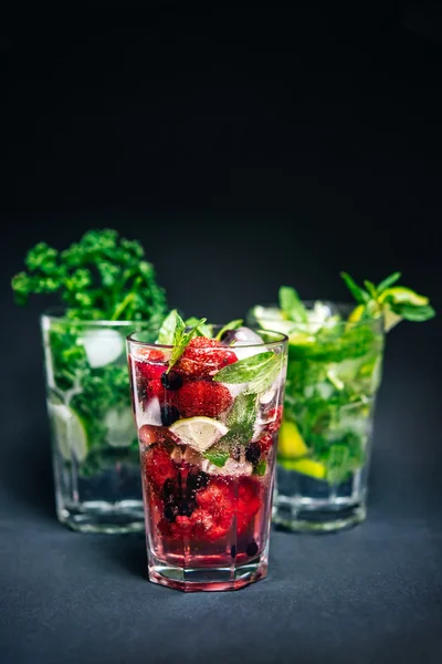 Diferentes tipos de mojito —  Fotos de Stock