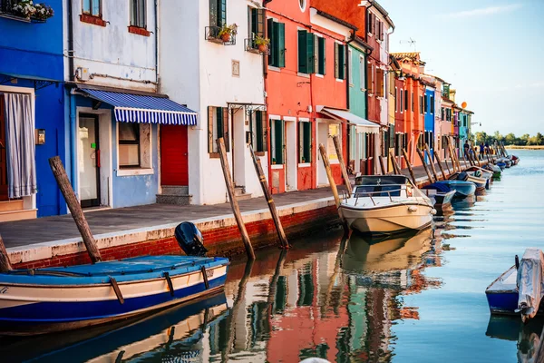 Vista de la isla de Burano — Foto de Stock