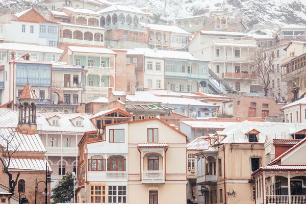 Tbiliszi régi város látképe — Stock Fotó