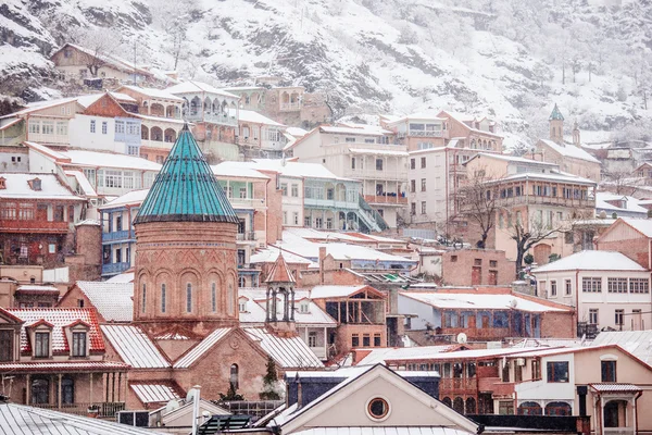 Veduta del centro storico di Tbilisi — Foto Stock