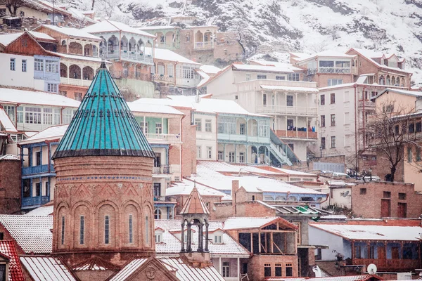 Widok starego miasta tbilisi — Zdjęcie stockowe