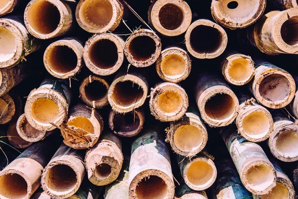 Vista da oficina de bambu — Fotografia de Stock