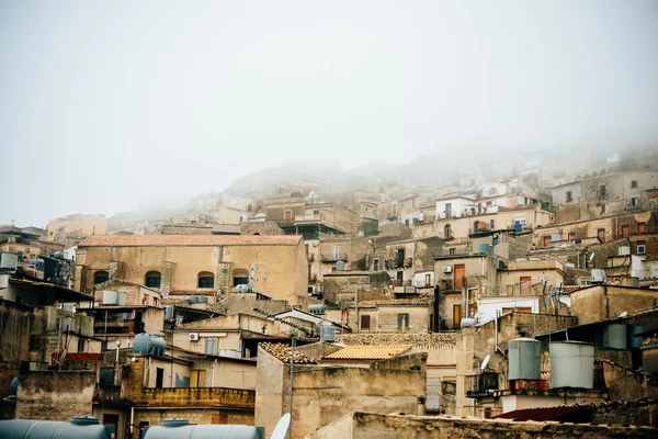 Vista de Caltabellotta — Fotografia de Stock