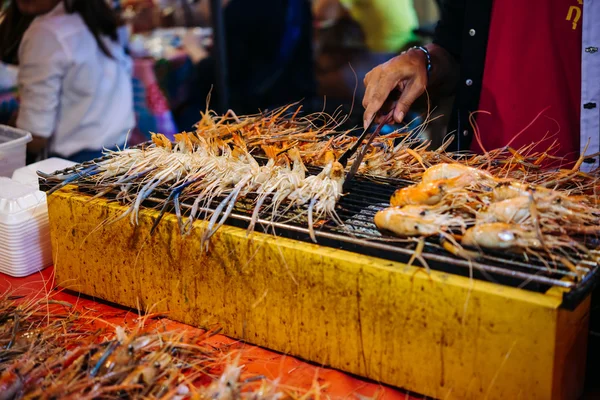 Food market in Bangkok, Thailand — Stock Photo, Image