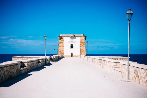 Vista de Trapani, Sicília, Itália — Fotografia de Stock