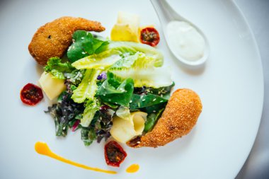 Meyilli kızarmış karides