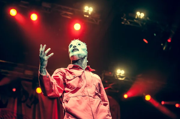 Koncert Slipknot — Zdjęcie stockowe