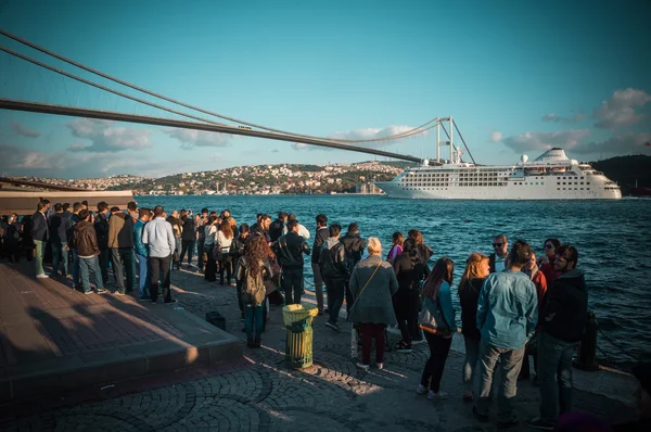 Quay de Ortakoy — Fotografia de Stock