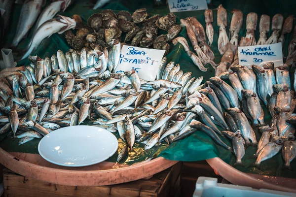 Istanbul vismarkt — Stockfoto