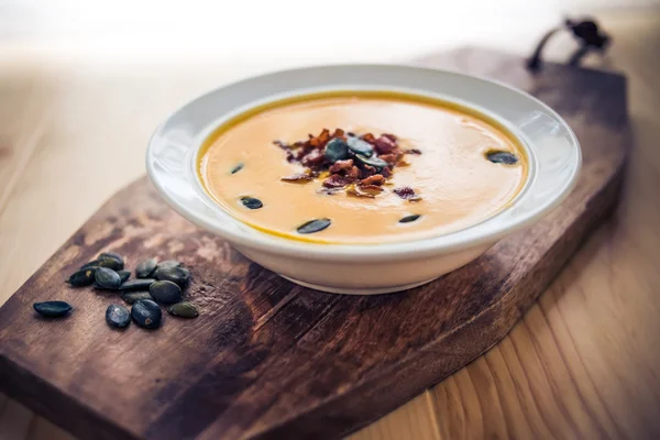 Sopa de abóbora — Fotografia de Stock