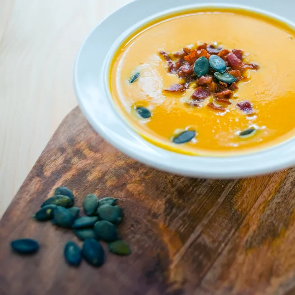 Sopa de abóbora — Fotografia de Stock