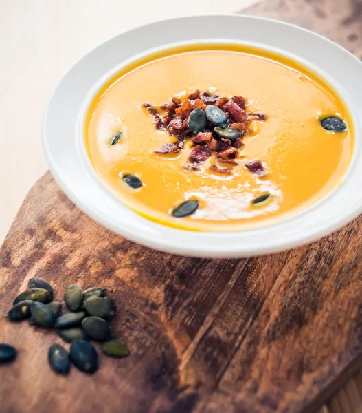 Sopa de abóbora — Fotografia de Stock