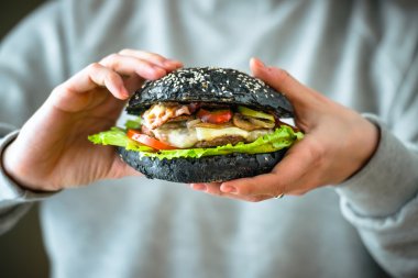 siyah burger