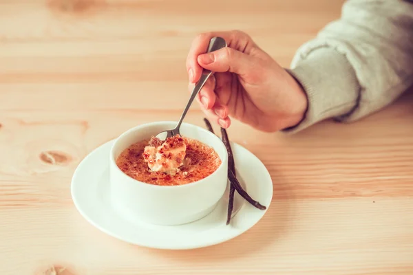 Creme brulee — Stock Photo, Image