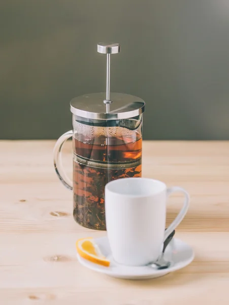 Cup and tea — Stock Photo, Image