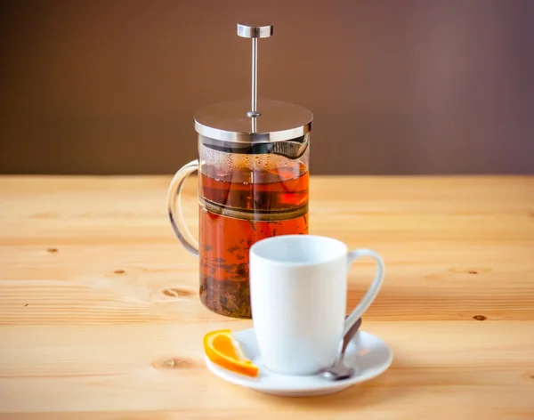 Cup and tea — Stock Photo, Image