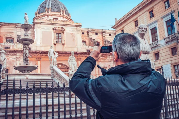 Toerist — Stockfoto