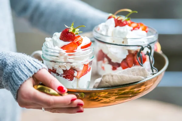 Eton mess — Zdjęcie stockowe