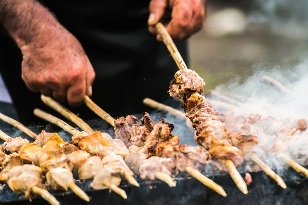 Shashlik. — Fotografia de Stock