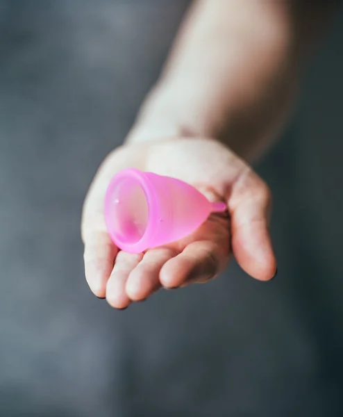 Menstruationstasse — Stockfoto